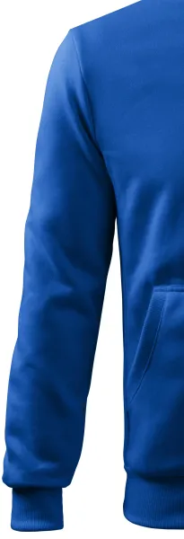 Pánská mikina jednoduchá bez kapuce - Klasické dlouhé rukávy