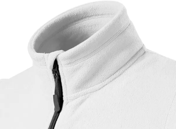 Fleecová vesta kontrastní - Zvednutý límec proti chladu na krku