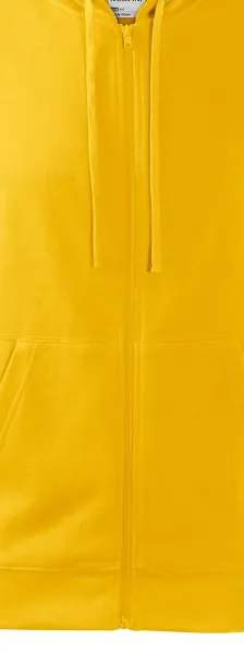 Pánská mikina s kapucí - Zip v barvě mikiny