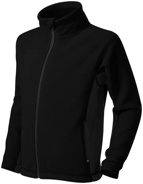 Dětská fleecová bunda kontrastní - Dětská fleecová bunda s kontrastními prvky