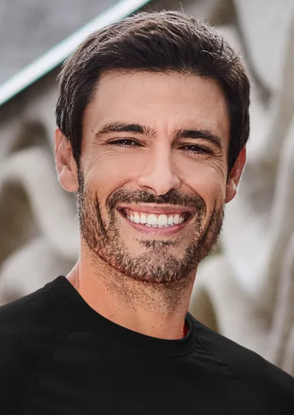 Pánské sportovní tričko - Klasický kulatý výstřih