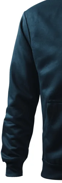 Pánská mikina jednoduchá bez kapuce - Klasické dlouhé rukávy