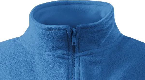 Dámská bunda fleecová - Zapínání na zip až ke bradě