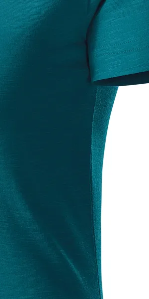 Dámské triko, strukturovaná organická bavlna - Střih s bočními švy