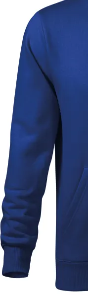 Pánská mikina bez zipu s kapucí - Klasické dlouhé rukávy