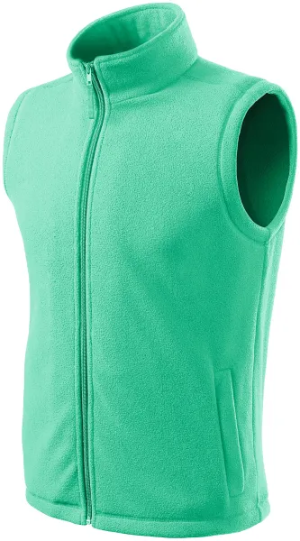 Vesta klasická - Fleecová vesta s klasickým střihem