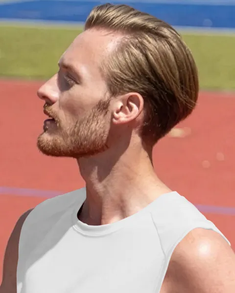 Pánský top - Klasický kulatý výstřih