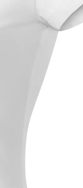 Dámské triko zúžené s kulatým výstřihem - Střih s bočními švy