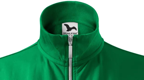 Dámská mikina bez kapuce - Vysoký límec