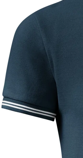 Pánská polokošile kontrastní - Klasické krátké rukávy