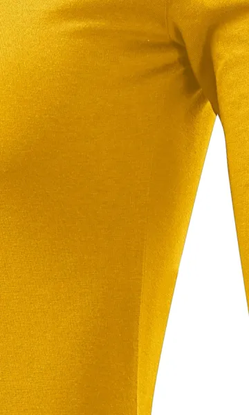 Dámské triko s dlouhými rukávy - Střih s bočními švy