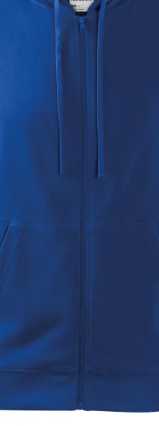 Pánská mikina s kapucí - Zip v barvě mikiny