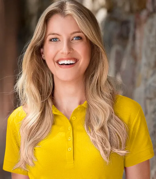 Dámská elegantní polokošile - Zapínání na 5 knoflíků