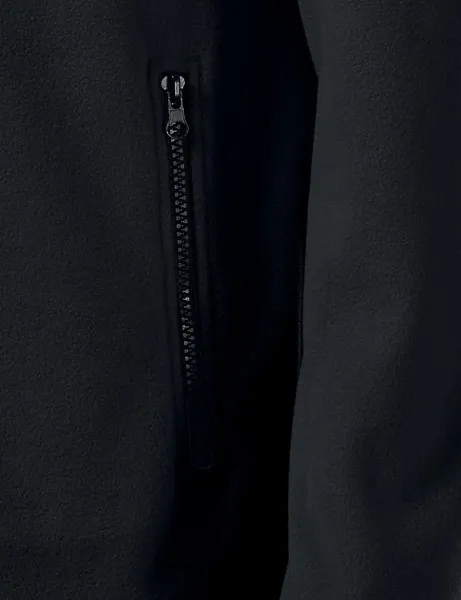 Hřejivá unisex fleecová bunda - Praktické kapsy se zipem