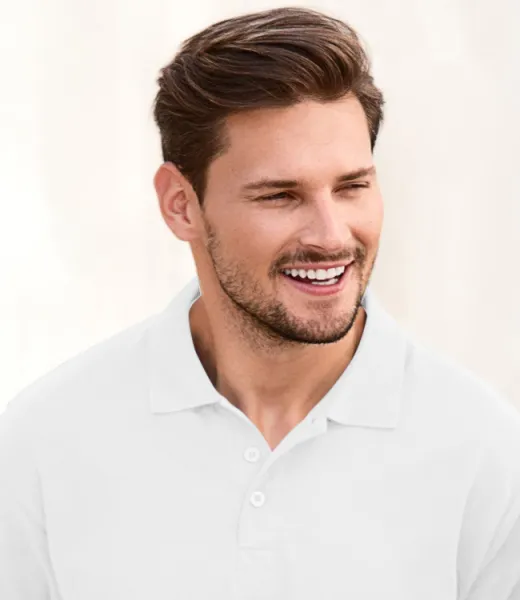 Pánská elegantní polokošile - Zapínání na 3 knoflíky