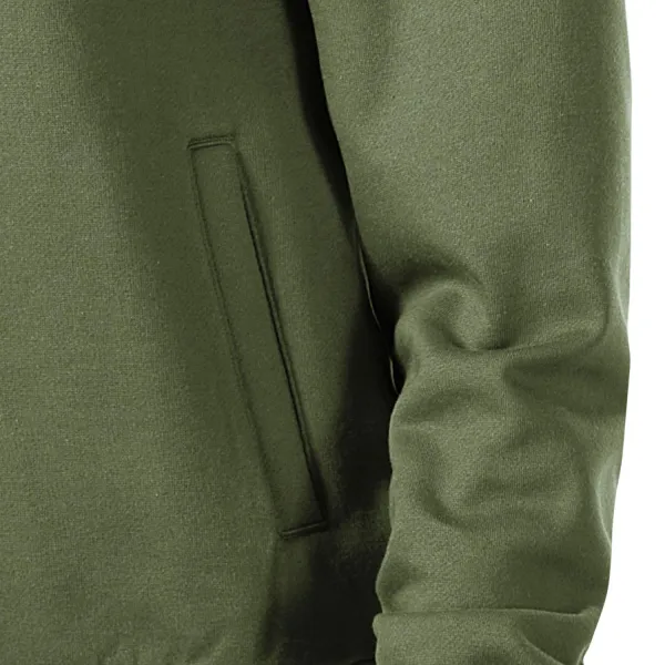 Pohodlná dámská mikina s kapucí - Kapsy ve stylu klokanky