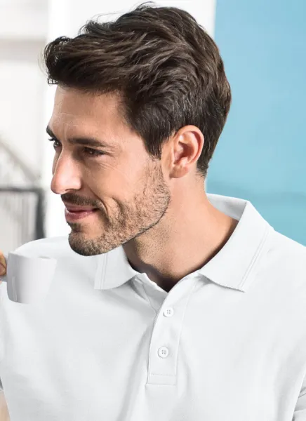 Pánská polokošile s dlouhým rukávem hrubší - Zapínání na 3 knoflíky