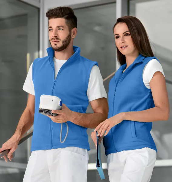 Vesta klasická - Unisex fleecová vesta - pro ženy i pro muže