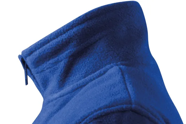 Dámská bunda fleecová - Zvednutý límec proti chladu na krku